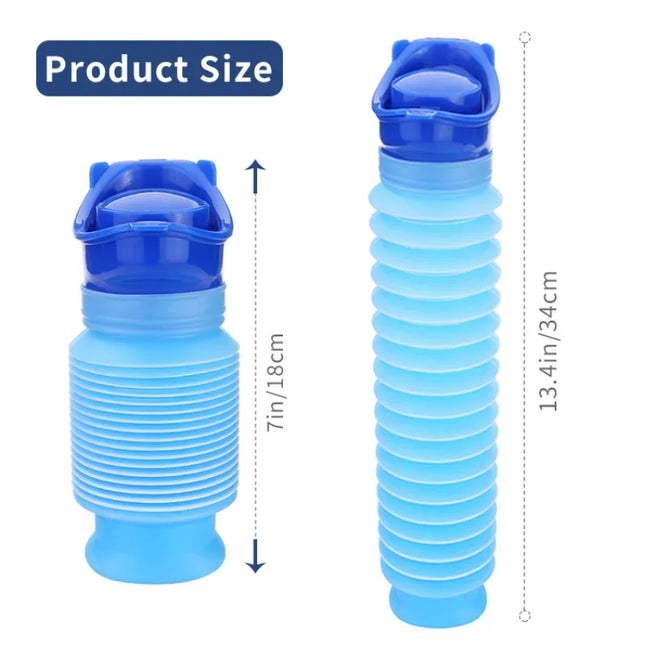 750ML Portable Standing Piss Toilet Urinal Car Travel Outdoor Adult Urinals for Man Woman Children Potty Peeing Camping Toilet