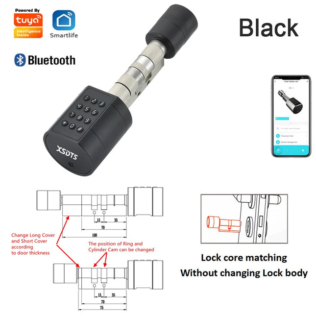 APP Fingerprint Electronic Smart Door Lock