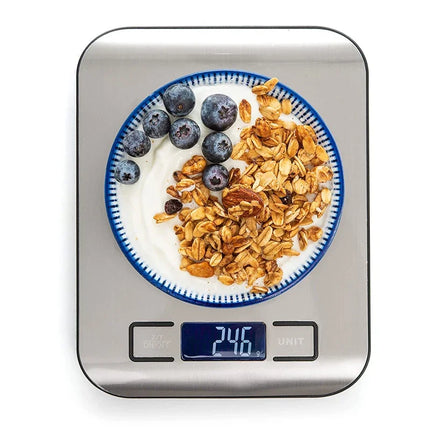 Electronic Digital Scales 5kg 10kg 1g  Weights Scale Stainless Steel  Food Balance Measure Tools LED Display Kitchen Scale