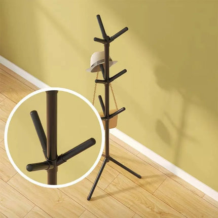 Floor-to-Floor Clothes and Hats Rack