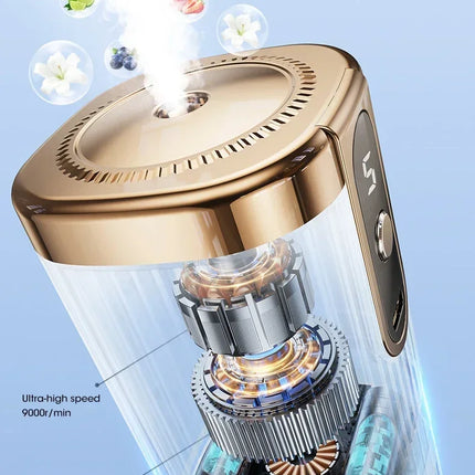 Mini Essential Oil Aroma Diffuser Large Mist Air Humidifier Rechargeable 5-Gear Aromatherapy Machine Air Freshener for Home Car