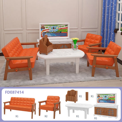 Dollhouse Miniature Furniture Accessories 1/12 Supermarket Micro Model Bedroom Forest Family For Kitchen Toys Doll Girl Gift