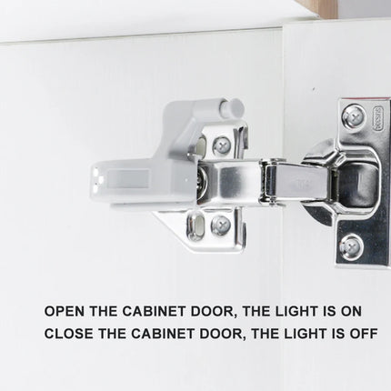LED Inner Hinge Lamp Under Cabinet Lights Universal Wardrobe Cupboard Sensor Lights for Bedroom Kitchen Closet Night Lamp
