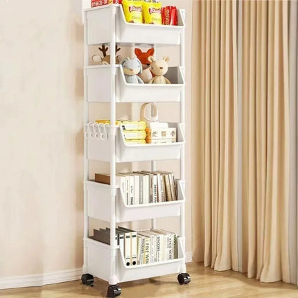 Multi-Layer Trolley Storage Rack