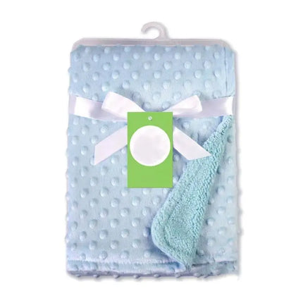 Baby Blanket Swaddling Blanket Warm Soft Fleece Blanket Winter Bedding Quilts Baby Bedding Swaddling Bag