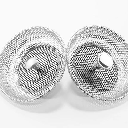 Waste Plug Sink Strainer Stainless Steel Basin Drain Filter  Shower Floor Sewer Mesh Hair Catcher Kitchen Bathroom Accessories
