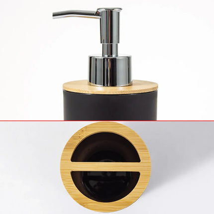 Bathroom Set Soap Dispenser Toothbrush Holder