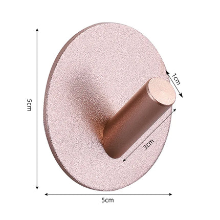 Self-adhesive Bathroom Hook Key Bag Shower Door Robe Towel Adhesive Hanger Kitchen Accessories For Organizer Wall Stickers Hooks
