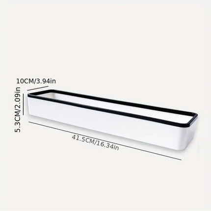Wall-Mounted Toilet Bathroom Storage Cabinet Rack