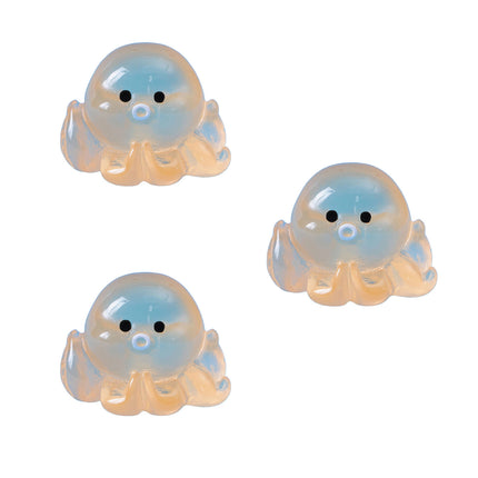 Micro Creative Cute Glow In The Dark Small Aquarium Fish Tank Diy Decoration Accessories Small Ornaments Knot Decorative Object