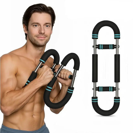 U-Shaped Twister Arm Exerciser Adjustable Strength Training Wrist Strength Trainer Triceps Strengthener Non Slip Spg Arm Force