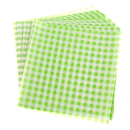 50pcs Food Waxed Paper Oil-Proof Wax Paper Bread Sandwich Burger Fries Macarons Packaging Kitchen Baking Tool Packaging Decor