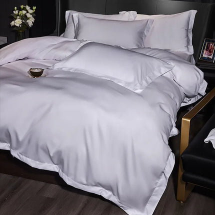 Simple Bedding Set for 5-star hotels 3/4Pcs Duvet Cover,Sheet Pillowcases Double Queen King size Homestay Quilt Cover bed Linen