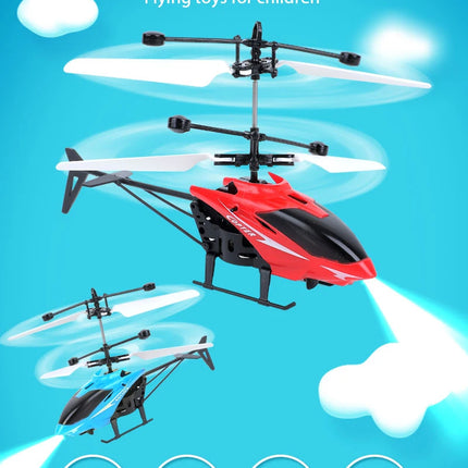 Rechargeable Mini RC Drone Remote Safe Fall-resistant RC Helicopters Drone Children Toys（No remote control battery）
