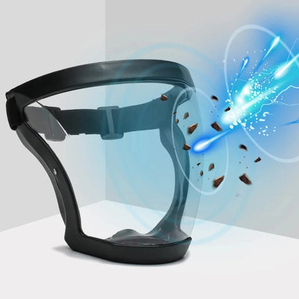 Dust-Resistant and Anti-Fog Transparent Mask: High-Definition, Fog-Free Welding Goggles with Head-Mounted Full-Face Protection