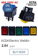 KCD4 children's electric car forward and backward stop switch ON-OFF-ON reverse handle toy car start toggle switch