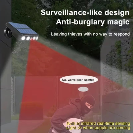 Powerful 4 LED Solar Security Lights