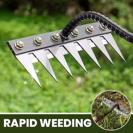 Iron Gardening Hoe Weeding Rake