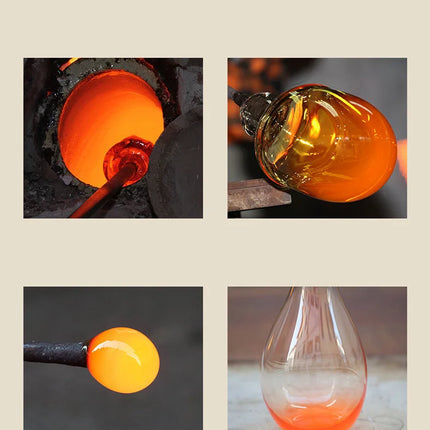 GIANXI Glass Oil Filter Kitchen Seasoning Tank Oil Tank Impurity Separator Fine Mesh Oil Filter Container Cooking Tool