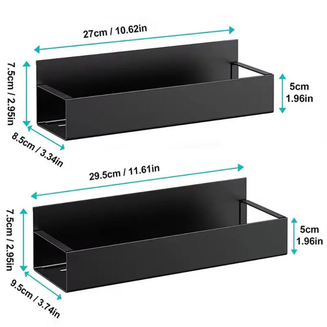 Magnetic Fridge Shelf Spice Organizer Rack