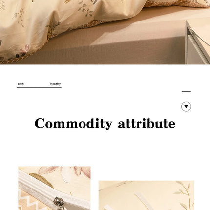 100% Cotton Duvet Cover Double Size Duvet Cover 200x230 Skin friendly Breathable Active Flower Print Pillow Cover Buy separately