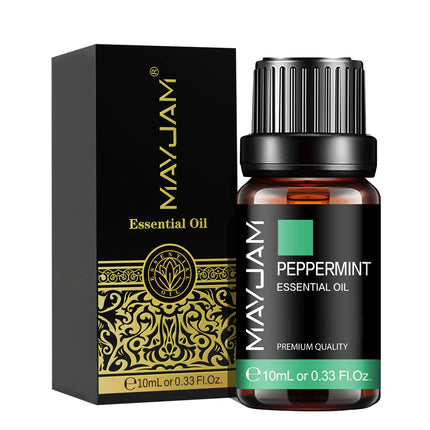 MAYJAM 10ml Essential Oils For Humidifier Diffuser Scented Candle Handmade Soap Air Freshener Lavender Peppermint Lemon