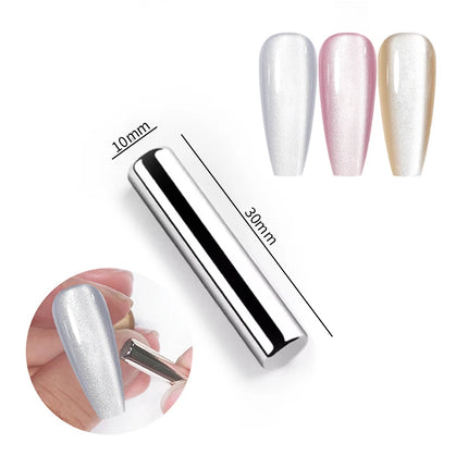 BORN PRETTY 10ml Rainbow Purple Water Light Cat Magnetic Gel Nail Polish Shining Sliver-light Holographics Semi Permanent UV Gel