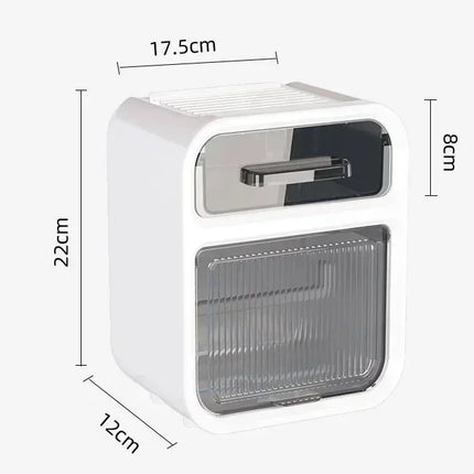 Wall-Mounted Bathroom Tissue Box