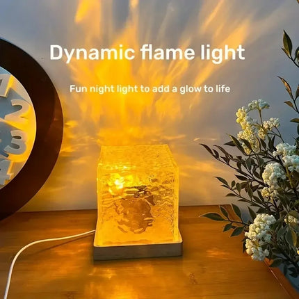 LED Water Ripple Projector Night Light