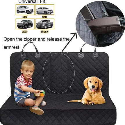Dog Car Seat Cover, 100% Waterproof Car Pet Mat, Pet Car Mat, Rear Waterproof Car Dog Mat, Anti Dirty Pet Car Mat  Dog Car Seat
