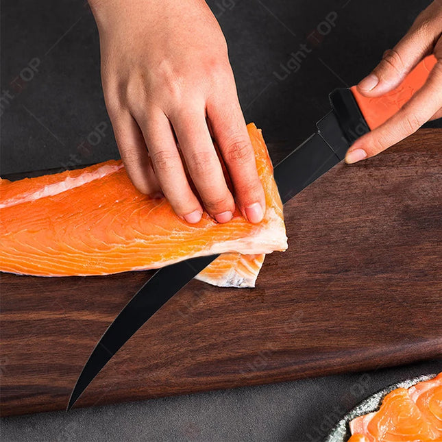 6INCH Kitchen Fillet Boning Knife Stainless Steel Butcher Knife for Fish Knife Meat Cleaver Fishes Slicing Kitchen Knives