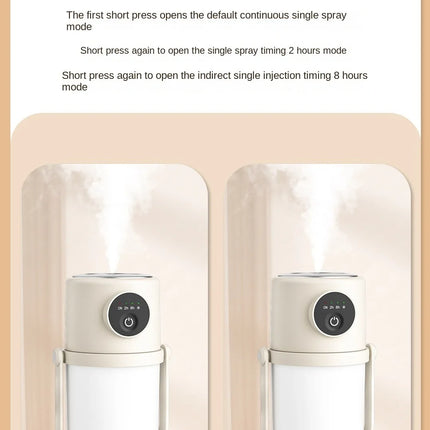 90degree rotating humidifier intelligent large capacity atomizer USB silent night light indoor small air purification humidifier