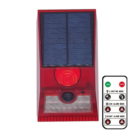 2-in-1 Solar Motion Sensor Alarm Light