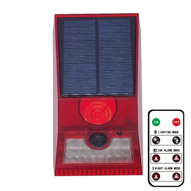 2-in-1 Solar Motion Sensor Alarm Light