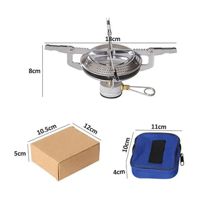 Portable Windproof Camping Gas Stove