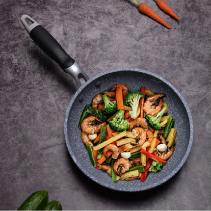 Durable Non-stick Stone Frying Wok Pan
