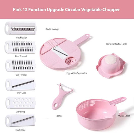 Nine-in-One Vegetable Cutter