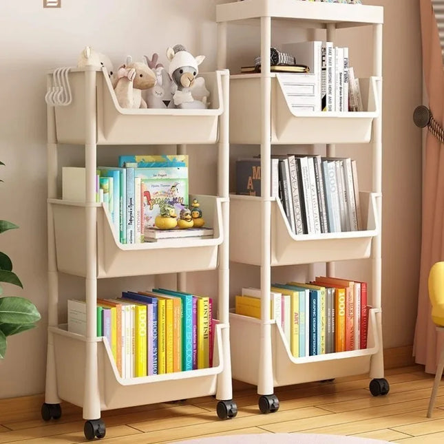 Multi-Layer Trolley Storage Rack