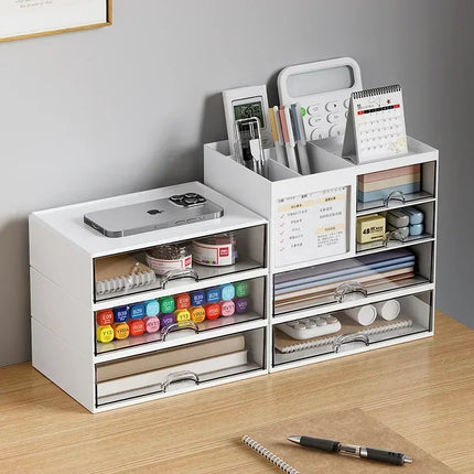 Stackable Desk Drawer Storage Box
