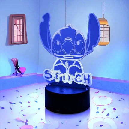 3D Stitch Night Light