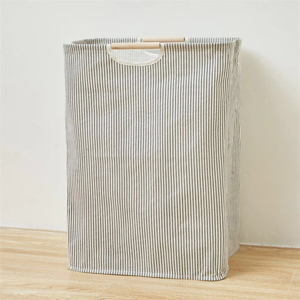Collapsible Cotton Laundry Basket
