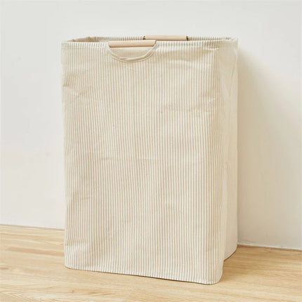 Collapsible Cotton Laundry Basket