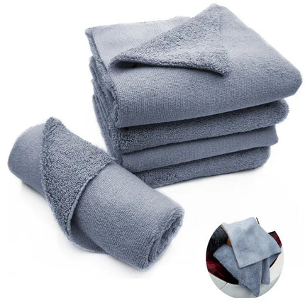 5pcs Car Wash Microfiber Towel Car Cleaning Drying Cloth Car Care Cloth Microfiber Towel Car Microfiber Cloth Car accessory