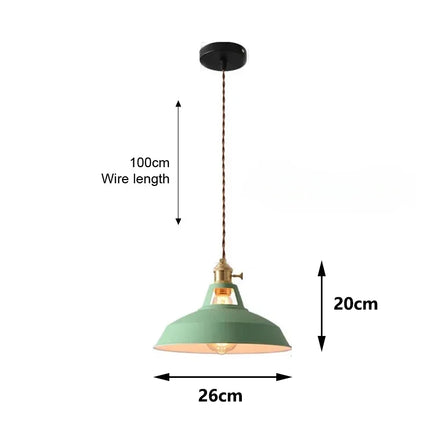 Colorful Retro Pendant Lights