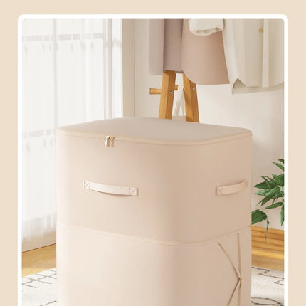 Ultra Space Saving Self Compression Organizer,Comforter Storage Bag,Moving Bag for Comforters,Clothes,Blankets,Bedding,College