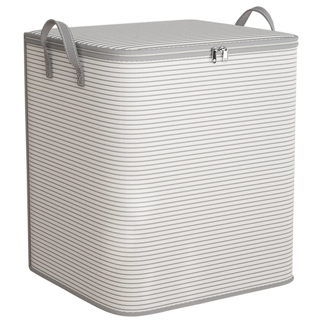 1pc Household Quilt Clothing Foldable Storage Box Non-woven Large Capacity Blanket Bedding Organizing Bag Dustproof Cabinet Box