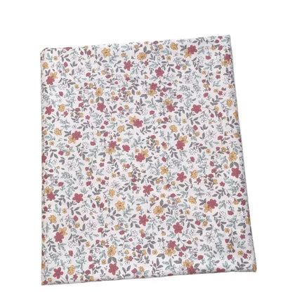 235xx50cm Floral Print Fabric with Small Patterns for Shirts, Dresses, DIY Crafts, and Bedding
