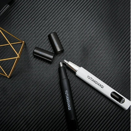 2 In 1 Electric Portable Ear And Nose Hair Trimmer Clipper 2024 Professional Painless Portable Eyebrow For Men
