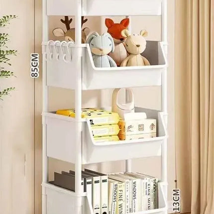 Multi-Layer Trolley Storage Rack