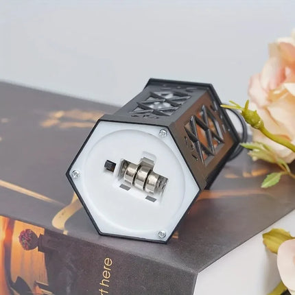 Retro Hexagonal LED Lantern